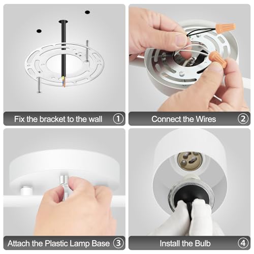 4 Light Led Track Lighting (4 light White)