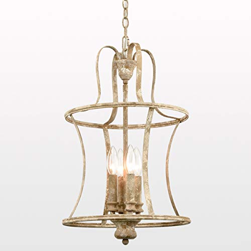 4 Light Pendant Light Lantern Chandelier Light Fixture
