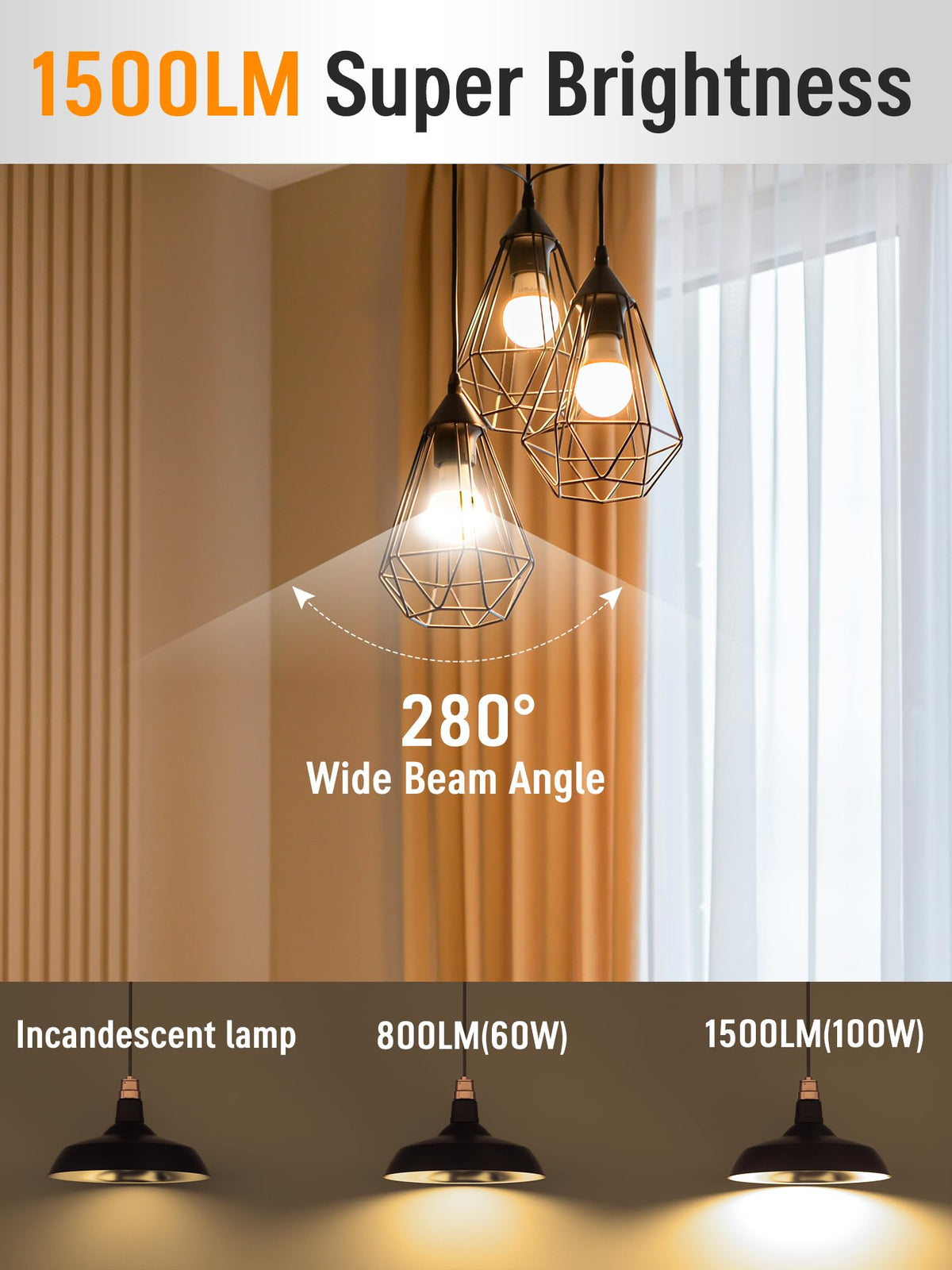 12 Pack LED Light Bulbs 100 Watt Equivalent (3000k Soft White / 12 Pack)