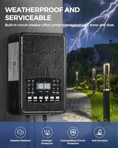 300W Low Voltage Landscape Transformer