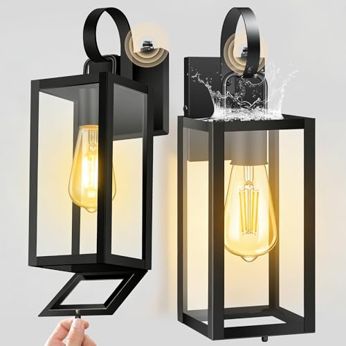 15inch Outdoor Wall Light with Closed Bottom (15in-dusk to dawn)