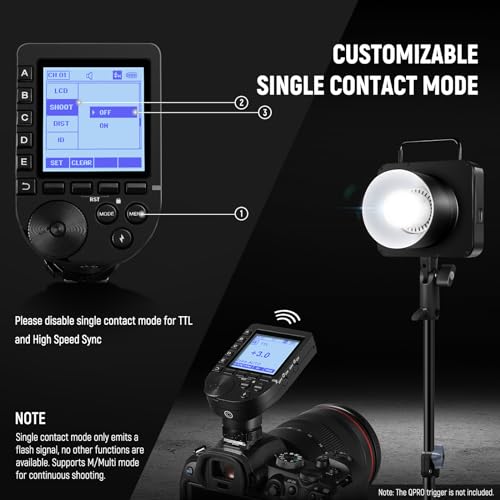 Q4 400Ws 2.4G TTL Outdoor Studio Flash
