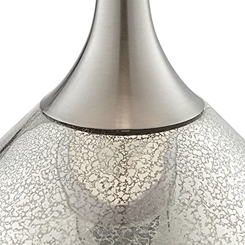 Swift 30 1 2" Chrome Large Table Lamp Mercury Glass Modern (Single)