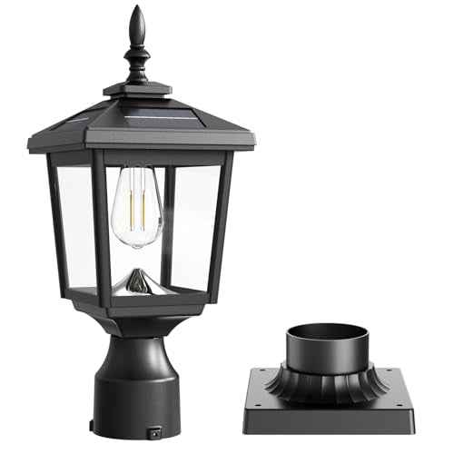 Solar Post Lights for Outdoor Decor