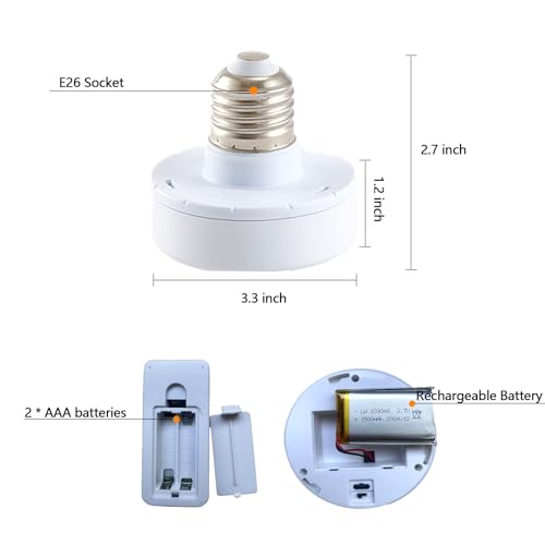 Rechargeable Battery Operated Wall Sconces Set of 2