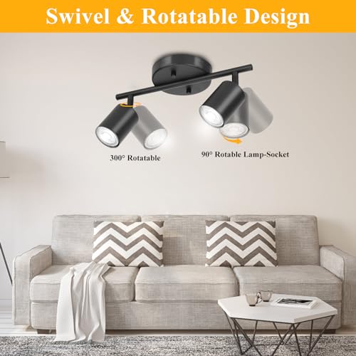LED 2 Light Track Lighting Kit (2 Light)