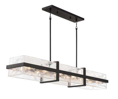 3617 66A Cloud Break Cloud Glass Island Light (48" Long)