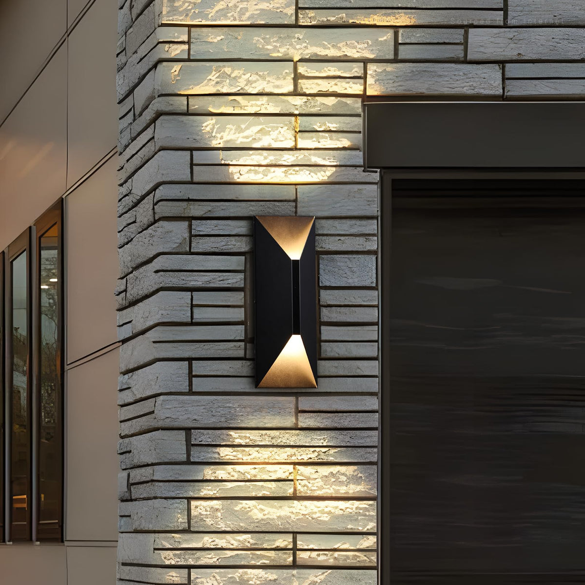 2 Pack Dimmable LED Up Down Wall Light
