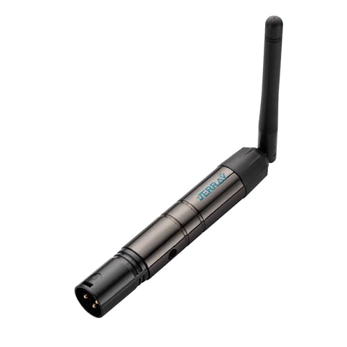 DMX512 Wireless Lighting Control System (Black)