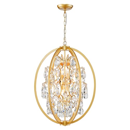 Crystal Chandelier Flushmount Pendant Light Modern Lighting Fixture