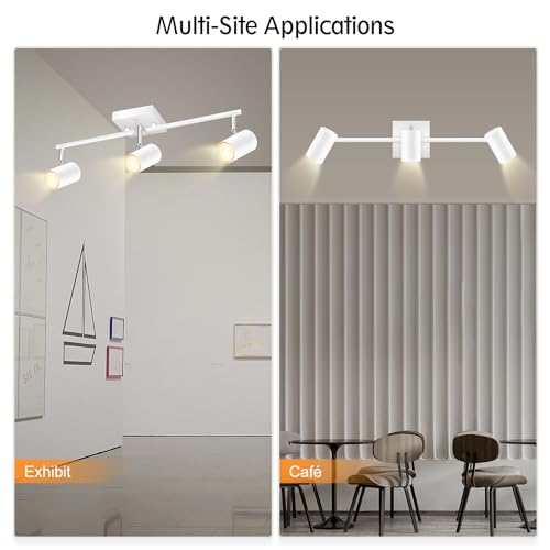 Track Lighting Fixtures Ceiling (3 light-white)