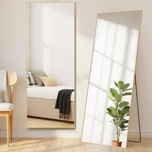 21"x64" Mirror Full Length (Claccic Gold-rect / 64"L x 21"W)