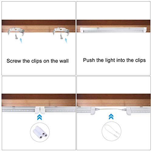 8Ft LED Shop Light Fixture (8ft-v-6500K-10)