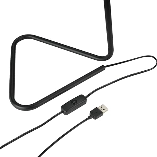 56060 Arden 12" LED Integrated Desk Lamp (Black / 12 inches)