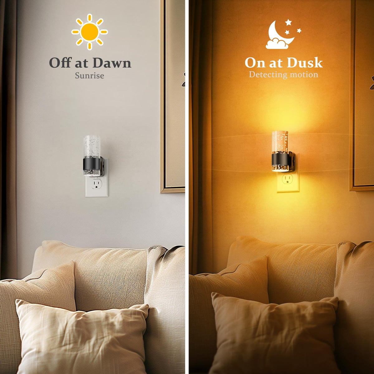 Night Light Amber (Pure Black)