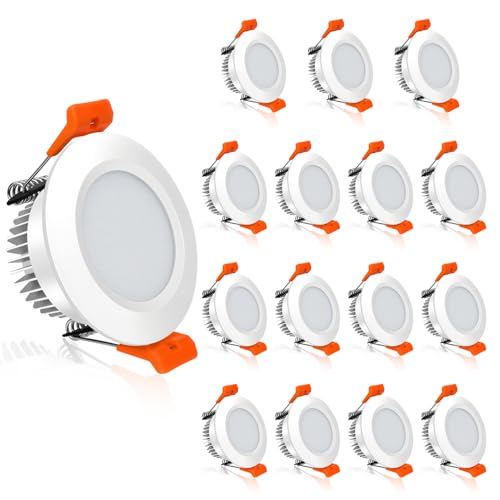 2 Inch LED Recessed Lighting (2700k (Ultra Warm White) / 16 Pack (White))
