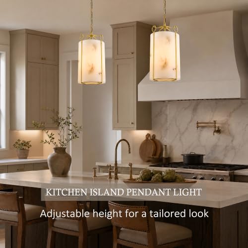 Small Alabaster Chandelier