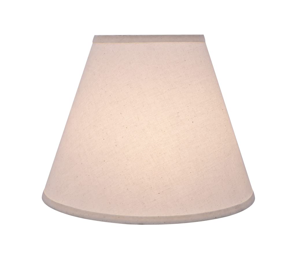 32290A Transitional Hardback Empire Shaped Spider Construction Lamp Shade in Off White (Off White)