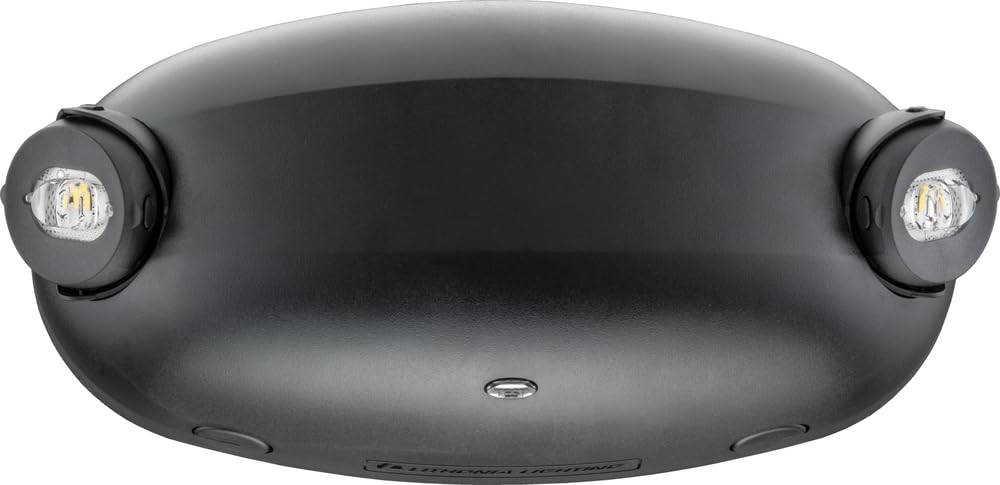 ELM2L B M12 Quantum LED Emergency Light (Black / 220 Lumens / Manual Testing)