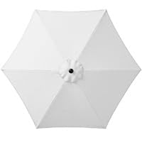 7.5ft Solar Umbrella LED Lighted Patio Umbrella