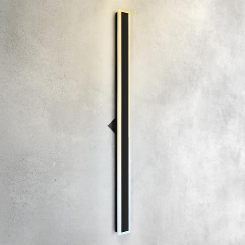 72" LED Linear Wall Sconce 2 Pack (Black)