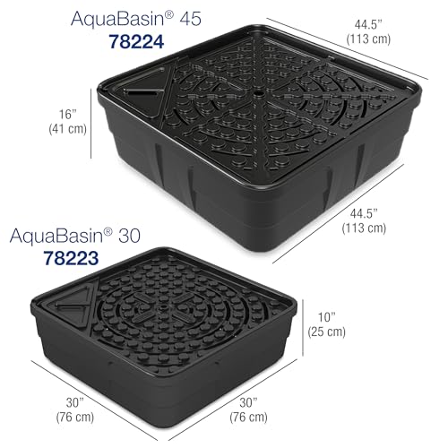 AquaBasin 30 Fountain and Water Feature Basin for Landscape and Garden (27 gallon)