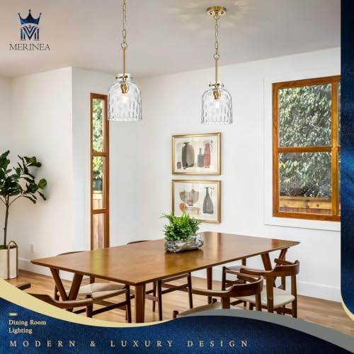 Pendant Light for Kitchen Island Modern Glass Hanging Light Fixture