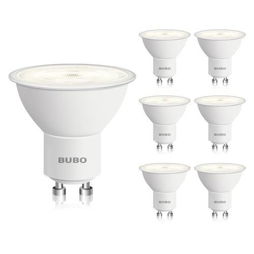 GU10 LED Bulb 6W Equivalent 50W (6 Pack / 4000k Cool White)