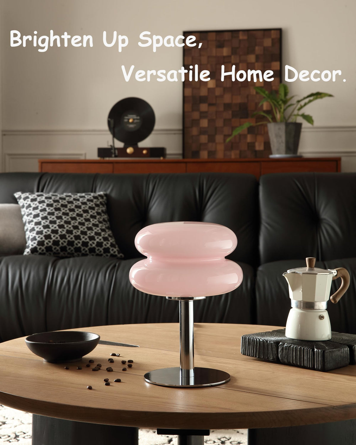 Mushroom Lamp Table Lamp (Pink)