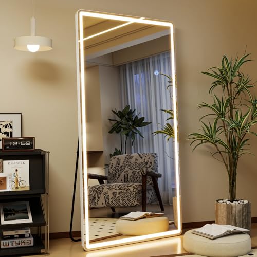 Full Length Mirror with Lights (Rectangle / 71"L x 30"W)