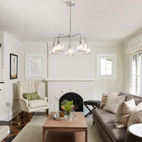 Island Light for Kitchen (Brushed Nickel / 5-Light-A)