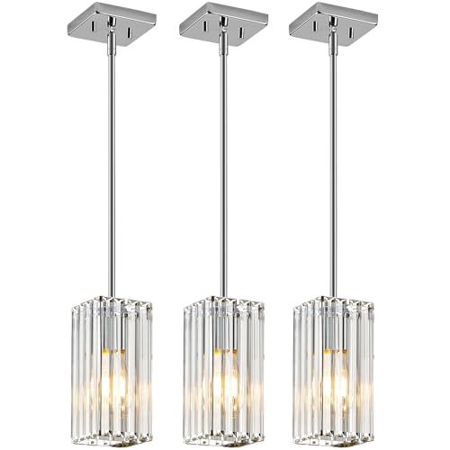 Modern Crystal Pendant Light Kitchen Island