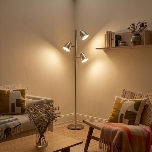 Jacob LED Standing Lamp (Nickel)