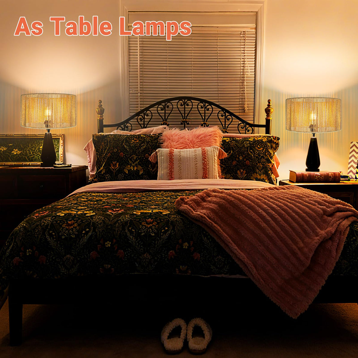 Hanging Light Rattan Lamp Shades Boho Lamp Shade 12.6in x 6.7in (12.6 Inch Rattan Lamp Shape)