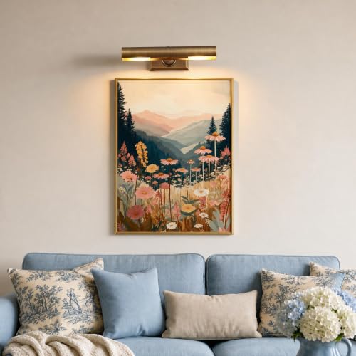 Brass Picture Light Hardwired Picture Lighting Copper Material