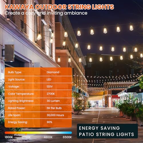 200FT LED Outdoor String Lights (200FT)