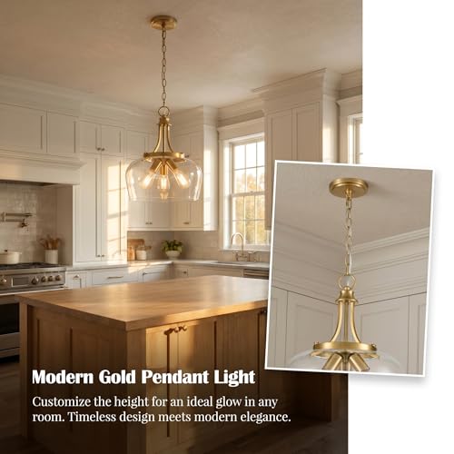 Glass Ceiling Light Fixture Modern 3