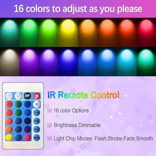Plug in H Type LED Track Lighting Kits Dimmable RGB Ceiling Fixtures (White RGB)