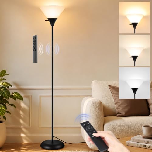 Floor Lamp for Living Room (Black)
