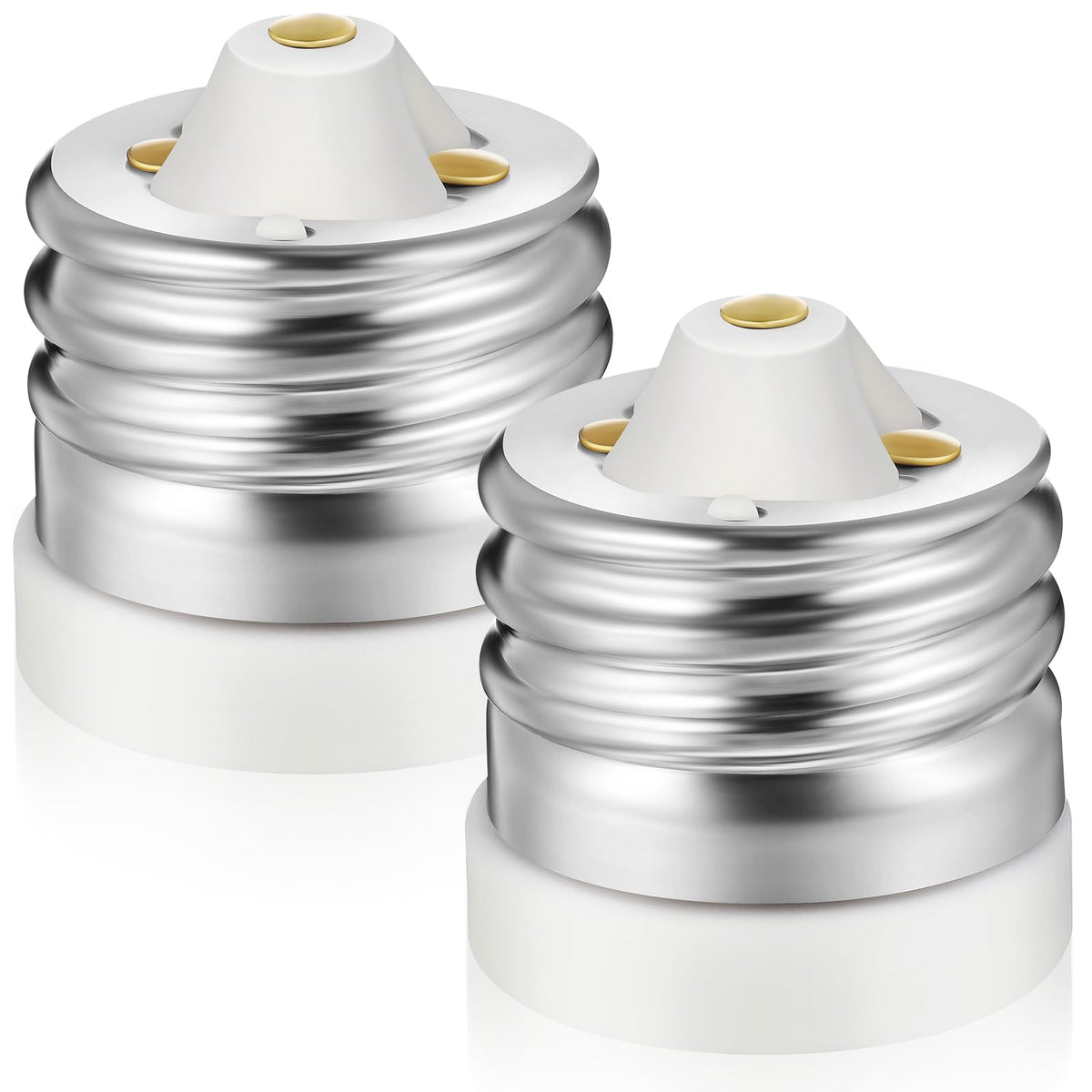 2 Packs E39 to E26 Socket Converters