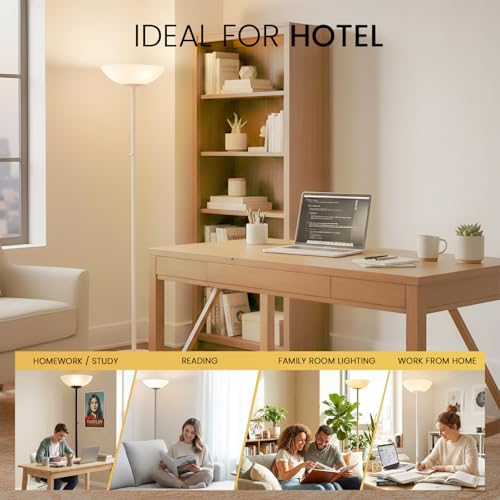 Modern Floor Superlamp 10000 Lumen (Silver)