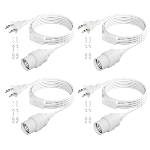 Pendant Light Cord (6.6ft - White)