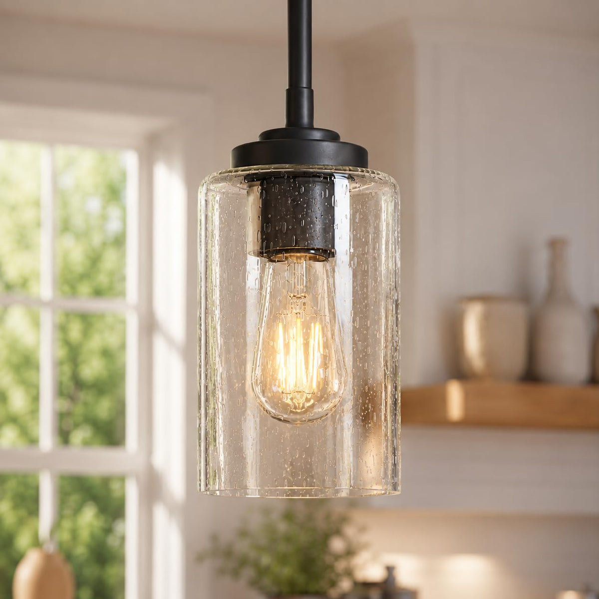 Pendant Lights Kitchen Island (3.9" D x 7.2" H / Oil-Rubbed Bronze)