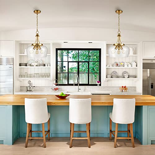 Glass Ceiling Light Fixture Modern 3