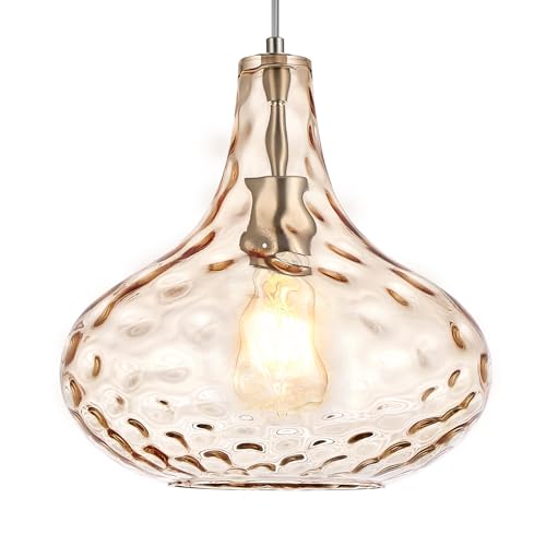 Glass Pendant Light Modern Pendant Lighting for Kitchen Island