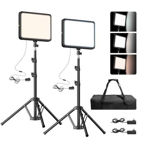 2 Pack LED Video Light Kit (35W / 46-73inch)