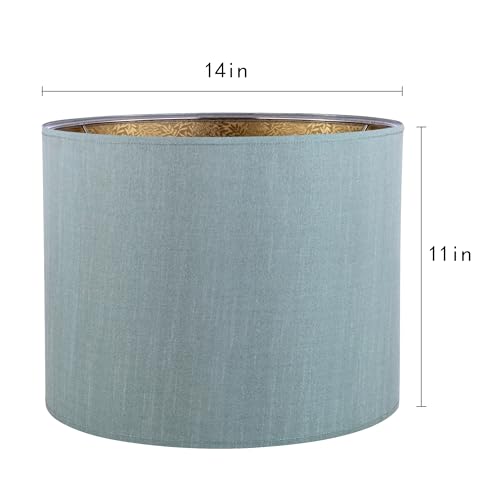 Lampshade Requires Self (Green / 14 x 14 x 11inch)