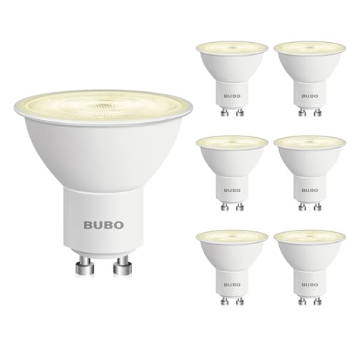 GU10 LED Bulb 6W Equivalent 50W (6 Pack / 2700k Soft White)