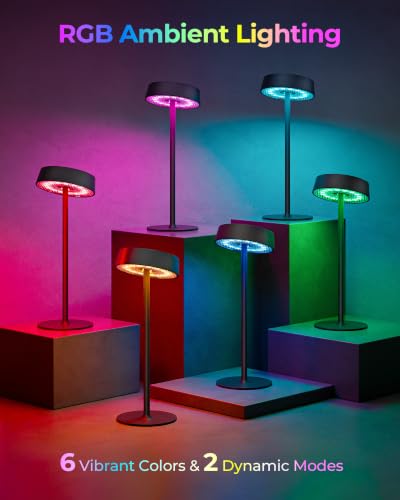 Rechargeable Table Lamp (Black)