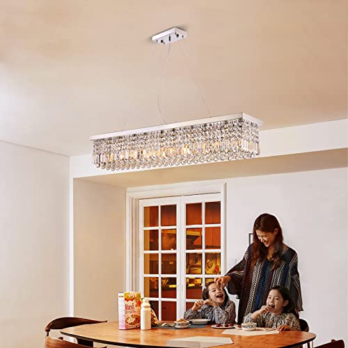 Modern Crystal Chandeliers for Dining Room